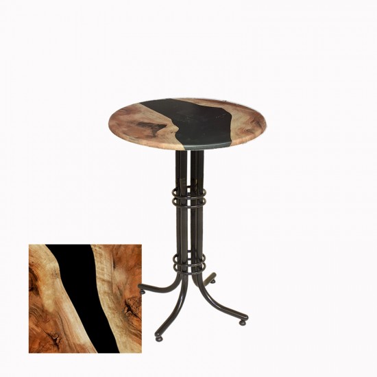 Bistro Masa Buket - (Werzalit, Wermodin ve Allzalit Tabla 70 cm çap) - Epoxy Bistro Masa Buket - (Werzalit, Wermodin ve Allzalit Tabla 70 cm çap) - Epoxy