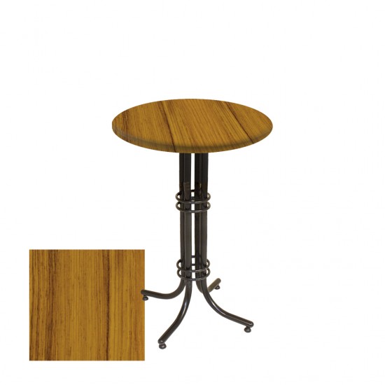 Bistro Masa (Buket Werzalit Yuvarlak 60cm) - Real Teak