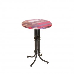 Bistro Masa (Buket Werzalit Yuvarlak 70cm) - Redwood