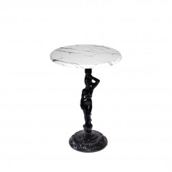 Bistro Döküm Masa (Çipa Angel Werzalit Yuvarlak Q 60cm)  - Afyon Mermer Bistro Döküm Masa (Çipa Angel Werzalit Yuvarlak Q 60cm)  - Afyon Mermer