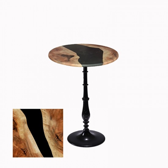 Bistro Döküm Ayak Çipa-6006 Masa - (Werzalit, Wermodin ve Allzalit Tabla 70 cm çap) - Epoxy Bistro Döküm Ayak Çipa-6006 Masa - (Werzalit, Wermodin ve Allzalit Tabla 70 cm çap) - Epoxy