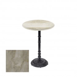 Bistro Döküm Ayak Çipa-6075 Masa -  (Werzalit, Wermodin ve Allzalit Tabla 70 cm çap) - Irony