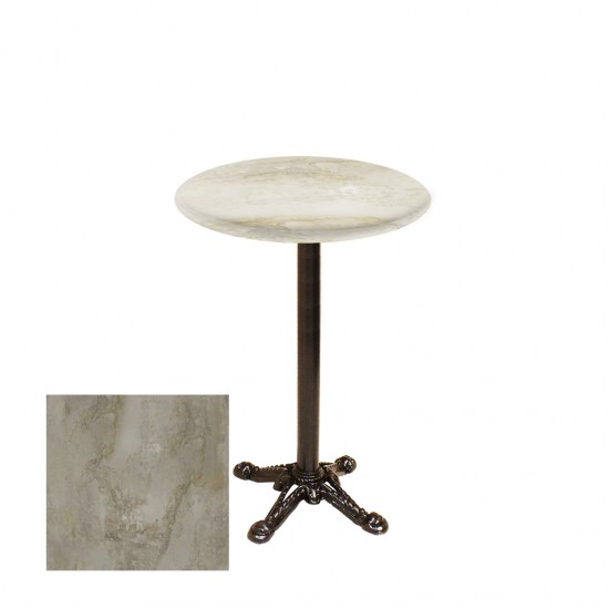 Bistro Döküm Ayak Çipa Masa - (Werzalit, Wermodin ve Allzalit Tabla 60 cm çap) - Irony Bistro Döküm Ayak Çipa Masa - (Werzalit, Wermodin ve Allzalit Tabla 60 cm çap) - Irony