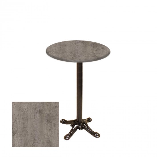 Bistro Döküm Ayak Çipa Masa - (Werzalit, Wermodin ve Allzalit Tabla 60 cm çap) - Kahve Oxid Bistro Döküm Ayak Çipa Masa - (Werzalit, Wermodin ve Allzalit Tabla 60 cm çap) - Kahve Oxid