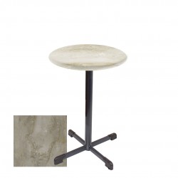 Bistro Masa Halley - (Werzalit, Wermodin ve Allzalit Tabla 70 cm çap) - Irony