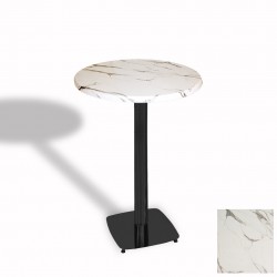 Tokyo Bistro Werzalit Masa Yuvarlak 70 cm - Afyon Mermer