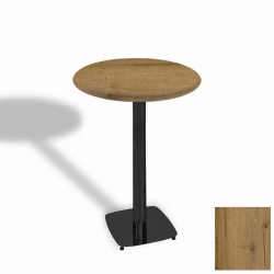 Tokyo Bistro Werzalit Masa Yuvarlak 60 cm - Canyon Palace Oak