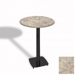 Tokyo Bistro Werzalit Masa Yuvarlak 60 cm - Scala Marble