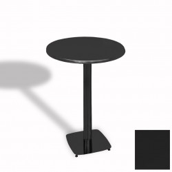 Tokyo Bistro Werzalit Masa Yuvarlak 60 cm - Siyah