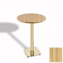Tokyo Bistro Werzalit Masa Yuvarlak 60 cm (Gold) - Coco Bolo