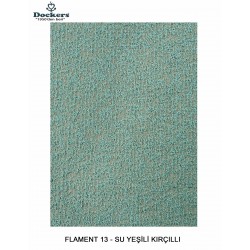 Flament Lux Döşemelik Kumaş - 13 Su Yeşili Kırçıllı