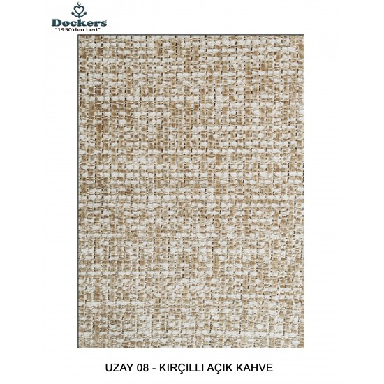 Uzay / Galaxy Lux Döşemelik Kumaş - 08 Krem - Kırçıllı Açık Kahve