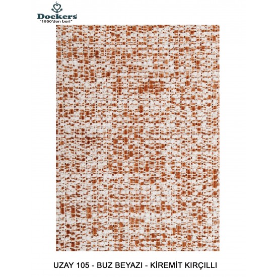 Uzay / Galaxy Lux Döşemelik Kumaş - 105 Buz Beyazı - Kırçıllı Kiremit Uzay / Galaxy Lux Döşemelik Kumaş - 105 Buz Beyazı - Kırçıllı Kiremit