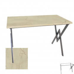 Anemon – Mutfak Masası (Werzalit, Allzalit, Vermodin Tabla 70x120) – Golden Marble