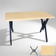 Anemon Mutfak Masası 70x120 (Werzalit, Wermodin ve Allzalit Tabla) - Akçaağaç