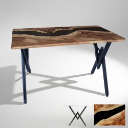 Anemon Mutfak Masası 80x140 (Werzalit, Wermodin ve Allzalit Tabla) - Epoxy