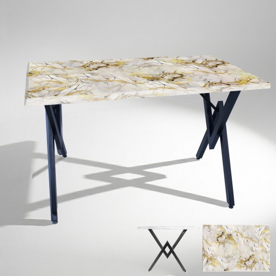 Anemon Mutfak Masası 70x120 (Werzalit, Wermodin ve Allzalit Tabla) - Gold Anemon Mutfak Masası 70x120 (Werzalit, Wermodin ve Allzalit Tabla) - Gold
