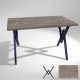 Anemon Mutfak Masası 70x120 (Werzalit, Wermodin ve Allzalit Tabla) - Kahve Oxid Anemon Mutfak Masası 70x120 (Werzalit, Wermodin ve Allzalit Tabla) - Kahve Oxid