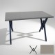Anemon Mutfak Masası 70x120 (Werzalit, Wermodin ve Allzalit Tabla) - Koyu Gri Anemon Mutfak Masası 70x120 (Werzalit, Wermodin ve Allzalit Tabla) - Koyu Gri