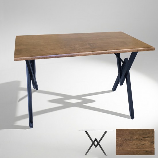 Anemon Mutfak Masası 70x120 (Werzalit, Wermodin ve Allzalit Tabla) - Rustik Dark Anemon Mutfak Masası 70x120 (Werzalit, Wermodin ve Allzalit Tabla) - Rustik Dark