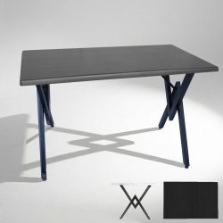 Anemon Mutfak Masası 70x120 (Werzalit, Wermodin ve Allzalit Tabla) - Siyah