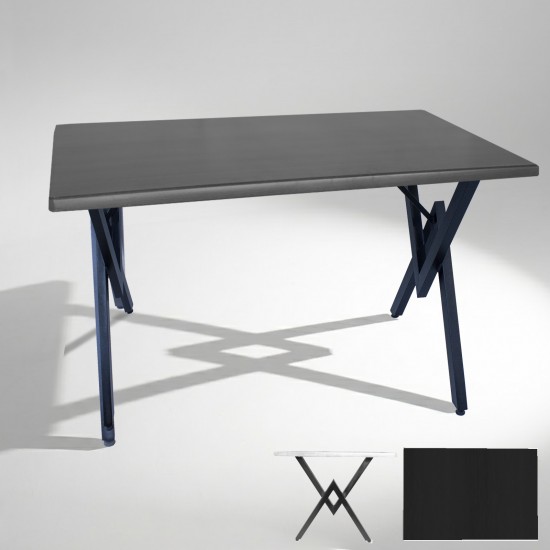 Anemon Mutfak Masası 80x120 (Werzalit, Wermodin ve Allzalit Tabla) - Siyah Anemon Mutfak Masası 80x120 (Werzalit, Wermodin ve Allzalit Tabla) - Siyah