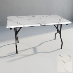 Banket Katlanır Masa (Werzalit, Allzalit. Vermodin Tabla 80x140) - Afyon mermer