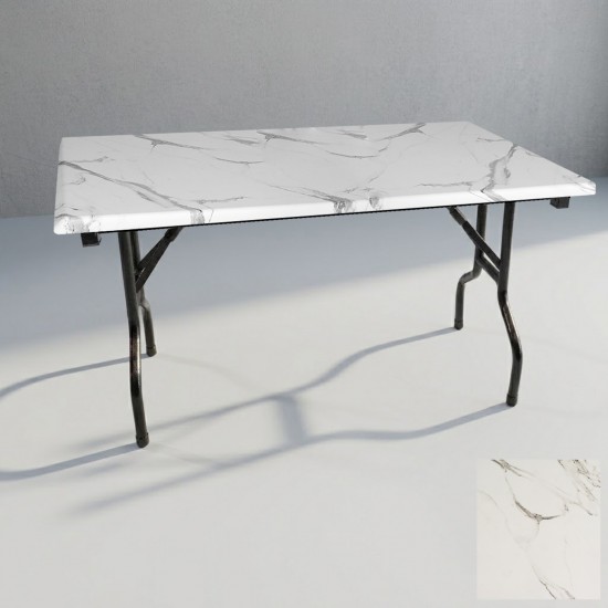 Banket Katlanır Masa (Werzalit, Allzalit. Vermodin Tabla 80x140) - Afyon mermer