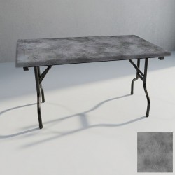 Banket Katlanır Masa (Werzalit, Allzalit. Vermodin Tabla 80x140) - Copperfield