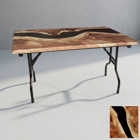 Banket Katlanır Masa (Werzalit, Allzalit. Vermodin Tabla 80x140) - Epoxy