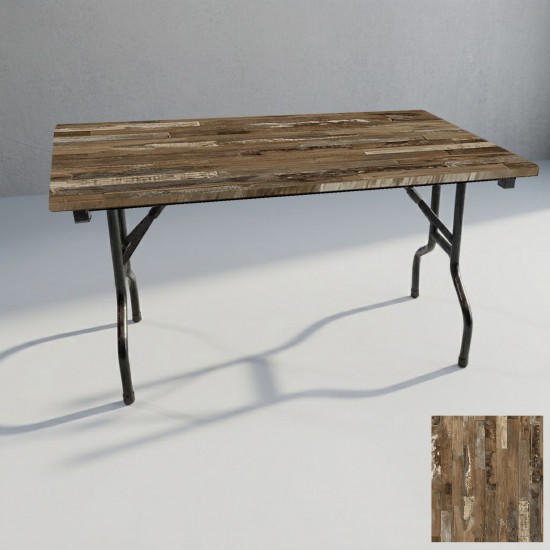 Banket Katlanır Masa (Werzalit, Allzalit. Vermodin Tabla 80x140) - Maracaibo