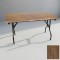 Banket Katlanır Masa (Werzalit, Allzalit. Vermodin Tabla 80x140) - Rustic Dark