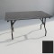 Banket Katlanır Masa (Werzalit, Allzalit. Vermodin Tabla 80x140) - Siyah