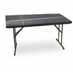 Banket Laminat Masa 80x140 (ESB-SIYAH) - Palozzo (Katlanır) Banket Laminat Masa 80x140 (ESB-SIYAH) - Palozzo (Katlanır)