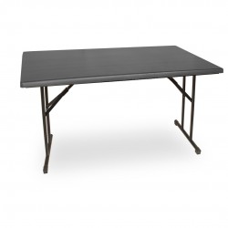 Banket Katlanır Masa (Werzalit, Allzalit. Vermodin Tabla 80x140) - Siyah Banket Katlanır Masa (Werzalit, Allzalit. Vermodin Tabla 80x140) - Siyah