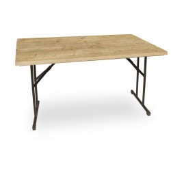 Banket Katlanır Masa (Werzalit, Allzalit. Vermodin Tabla 80x140) - Avalon Pine