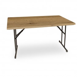 Banket Katlanır Masa (Werzalit, Allzalit. Vermodin Tabla 80x140) - Canyon Palace Oak