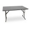 Banket Katlanır Masa (Werzalit, Allzalit. Vermodin Tabla 80x140) - Koyu Gri
