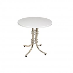 Buket Werzalit Yuvarlak Mutfak Masası 70cm - Beyaz Buket Werzalit Yuvarlak Mutfak Masası 70cm - Beyaz