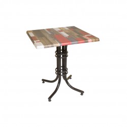 Buket Werzalit Kare ESB Mutfak Masası 70X70 - Red Wood Buket Werzalit Kare ESB Mutfak Masası 70X70 - Red Wood
