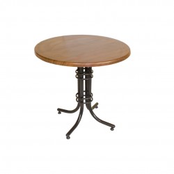 Buket Werzalit Yuvarlak ESB Mutfak Masası 80cm - Koyu Ahşap Buket Werzalit Yuvarlak ESB Mutfak Masası 80cm - Koyu Ahşap