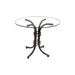 Buket Cam Mega Yuvarlak Mutfak Masası ESB