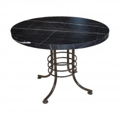 Buket Mega Laminat Yuvarlak Mutfak Masası Q110 - Palazzo Buket Mega Laminat Yuvarlak Mutfak Masası Q110 - Palazzo