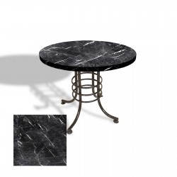 Buket Mega Laminat Yuvarlak Mutfak Masası Q100 - Temperado Buket Mega Laminat Yuvarlak Mutfak Masası Q100 - Temperado