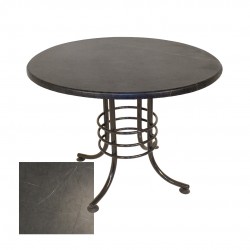 Buket Mega Werzalit Yuvarlak Mutfak Masası Q107 - Grey Marble Buket Mega Werzalit Yuvarlak Mutfak Masası Q107 - Grey Marble