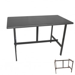 Capella Werzalit Mutfak Masası 80x140 (ESB-SIYAH) - Siyah Capella Werzalit Mutfak Masası 80x140 (ESB-SIYAH) - Siyah