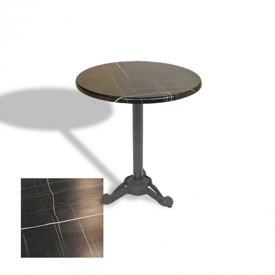 Çipa Döküm Ayak Yuvarlak Masa Çap 90cm - (Werzalit, Wermodin ve Allzalit Tabla) - Palazzo
