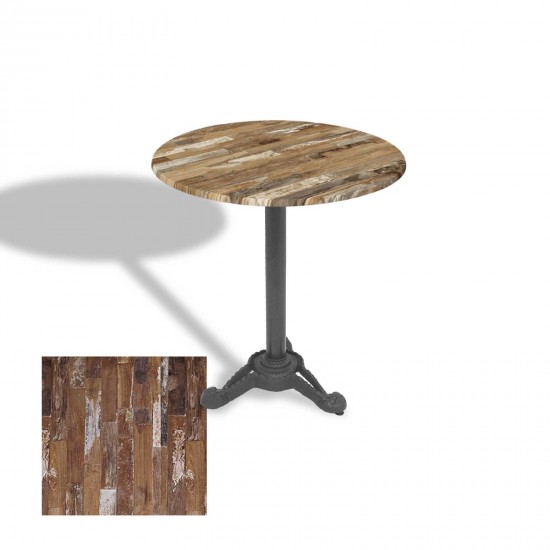 Çipa Döküm Ayak Yuvarlak Masa Çap 90cm - (Werzalit, Wermodin ve Allzalit Tabla) - Maracaibo