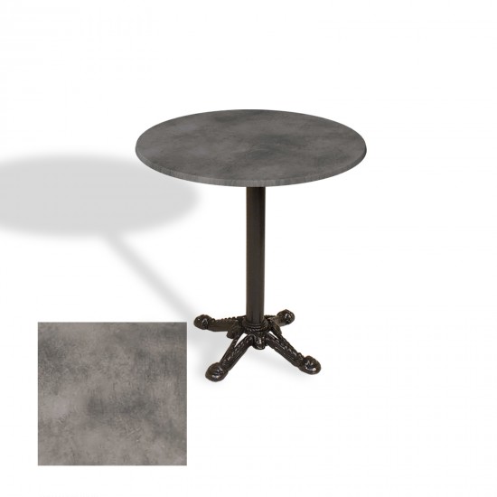 Çipa Döküm Ayak Yuvarlak Masa Çap 90cm - (Werzalit, Wermodin ve Allzalit Tabla) - Copperfield