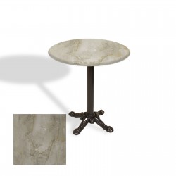 Çipa Döküm Ayak Yuvarlak Masa Çap 90cm - (Werzalit, Wermodin ve Allzalit Tabla) - Irony